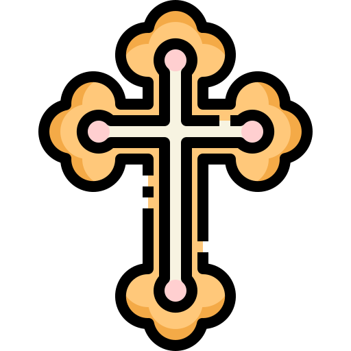 Cross Justicon Lineal Color icon