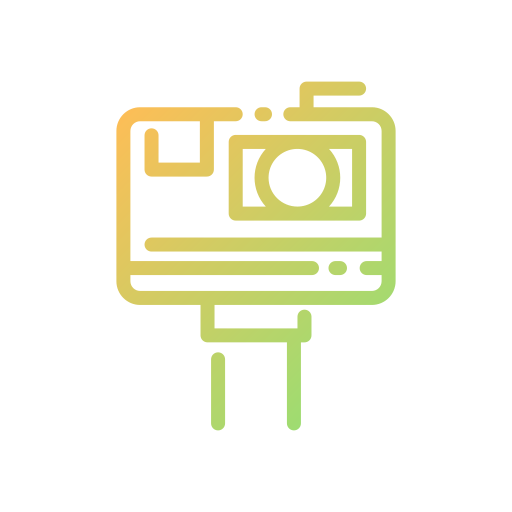 kamera akcji Good Ware Gradient ikona
