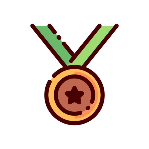 メダル Good Ware Lineal Color icon