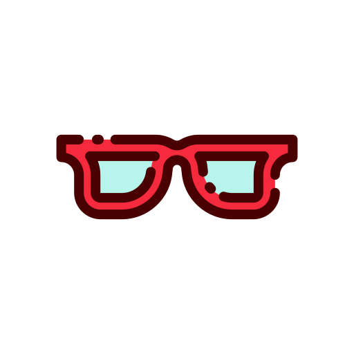 Sunglasses Good Ware Lineal Color icon