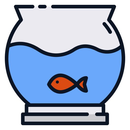 金魚鉢 Good Ware Lineal Color icon