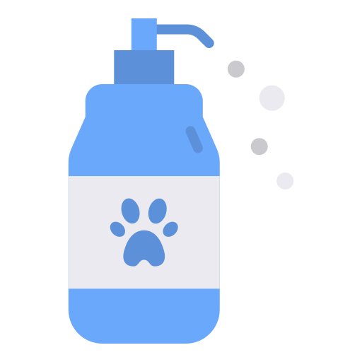 shampoo voor huisdieren Good Ware Flat icoon