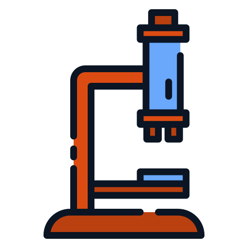 Microscope Good Ware Lineal Color icon