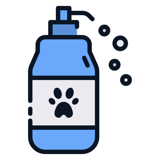 Pet shampoo Good Ware Lineal Color icon