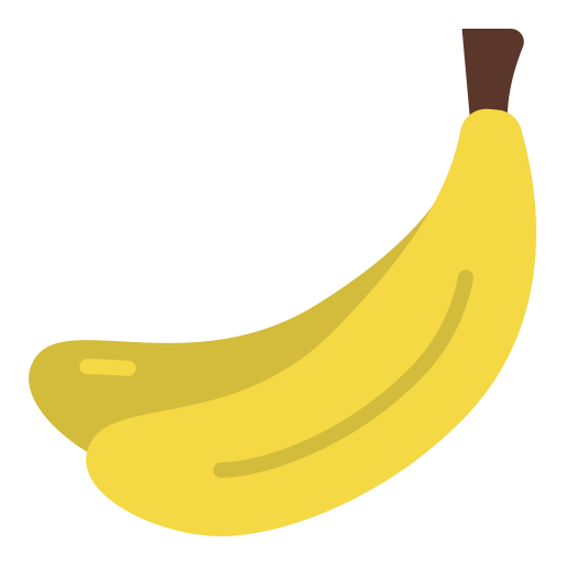 banaan Good Ware Flat icoon