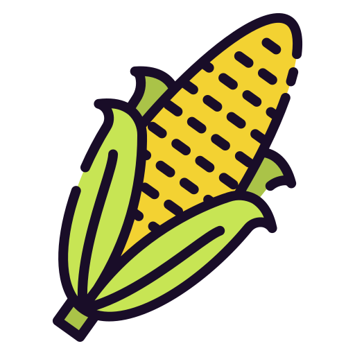 Corn Good Ware Lineal Color icon