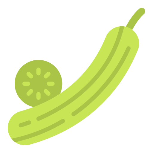 Cucumber Good Ware Flat icon