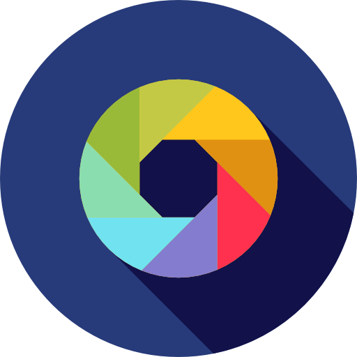 Color scheme Flat Circular Flat icon