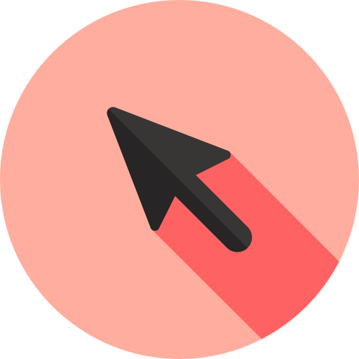 cursor Flat Circular Flat icono