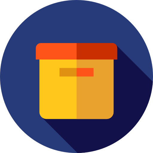 Box Flat Circular Flat icon