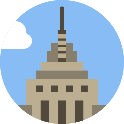 empire state building Basic Miscellany Flat icon