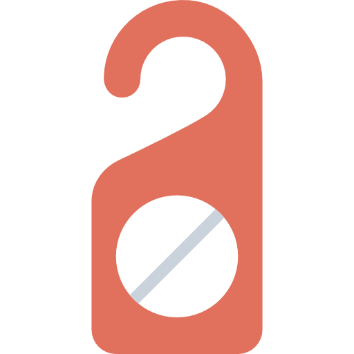 Doorknob Basic Miscellany Flat icon