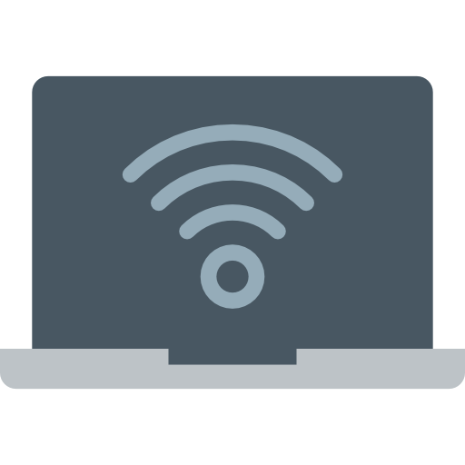 Laptop Basic Miscellany Flat icon