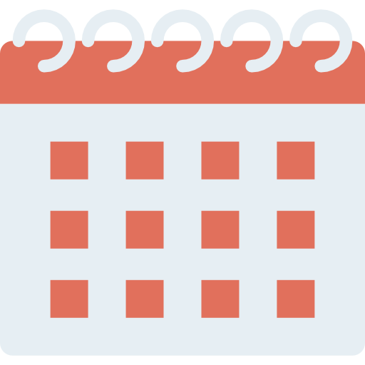 Calendar Basic Miscellany Flat icon