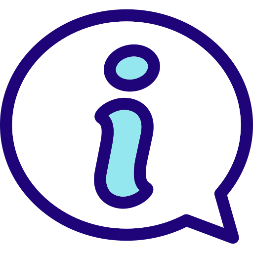 information Detailed Rounded Lineal color icon