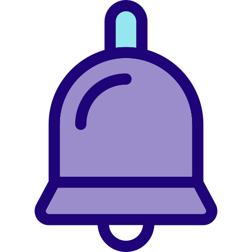 glocke Detailed Rounded Lineal color icon