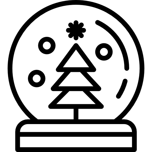 스노 글로브 Special Lineal icon