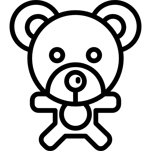 Teddy bear Special Lineal icon