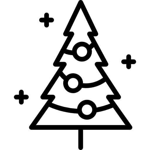 kerstboom Special Lineal icoon