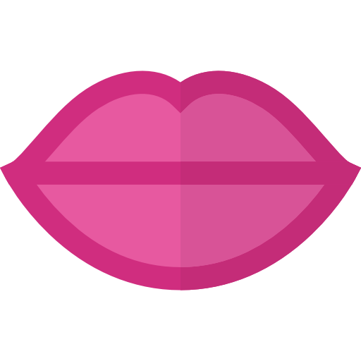 pocałunek Basic Straight Flat ikona