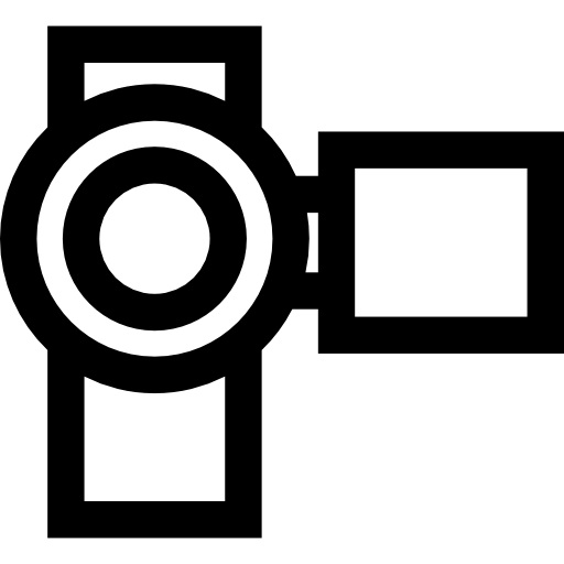 캠코더 Basic Straight Lineal icon
