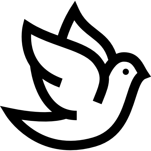 Dove Basic Straight Lineal icon