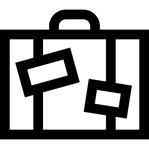 maleta Basic Straight Lineal icono