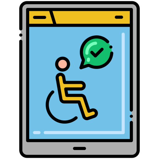 Accessibility Flaticons Lineal Color icon