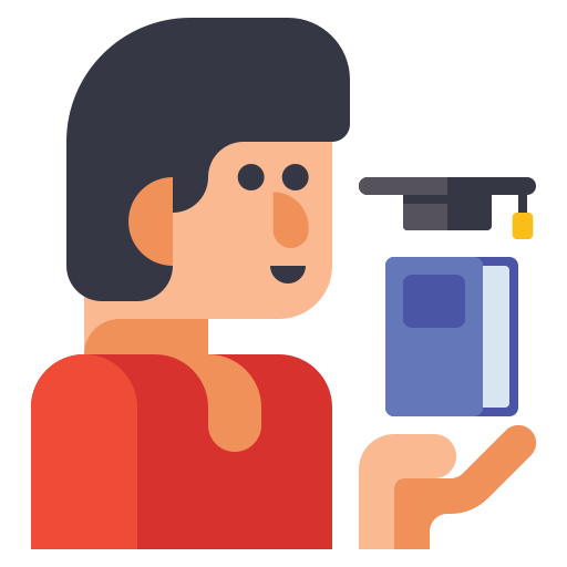 estudiante Flaticons Flat icono