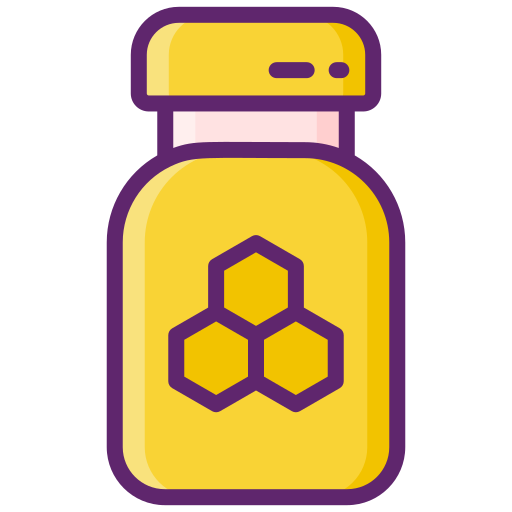miel Flaticons Lineal Color icono