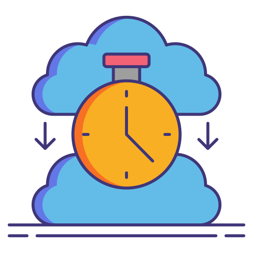 Latency Flaticons Lineal Color icon