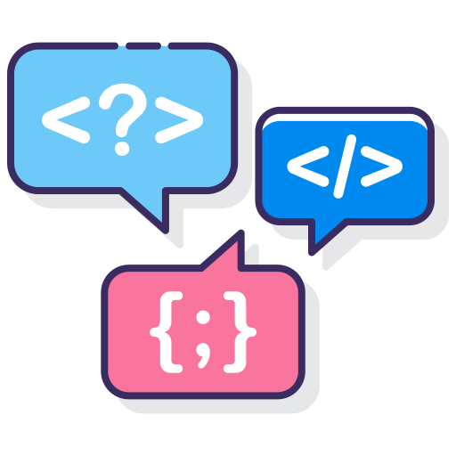 Coding language Flaticons Lineal Color icon