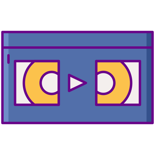 videoband Flaticons Lineal Color icon