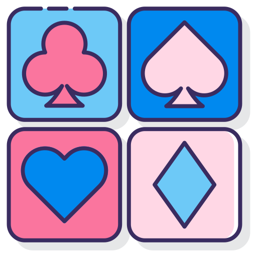 poker Flaticons Lineal Color icona