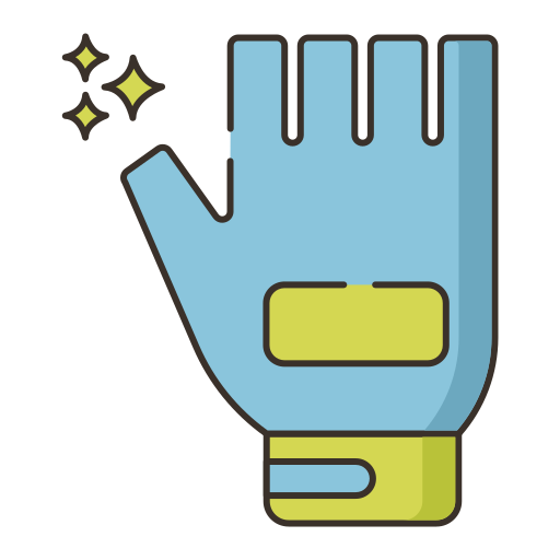 handschoenen Flaticons Lineal Color icoon