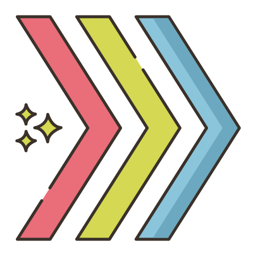 neonowy znak Flaticons Lineal Color ikona