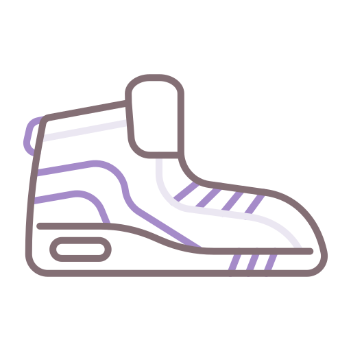 zapato deportivo Flaticons Lineal Color icono