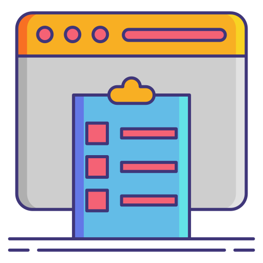 Task list Flaticons Lineal Color icon