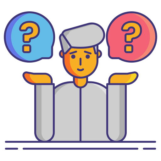 Questioning Flaticons Lineal Color icon