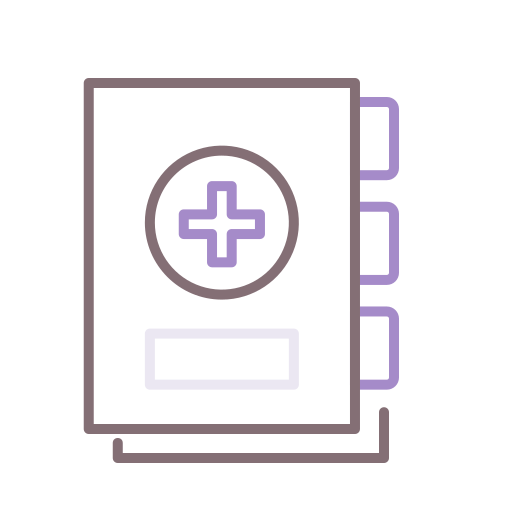 Medical report Flaticons Lineal Color icon