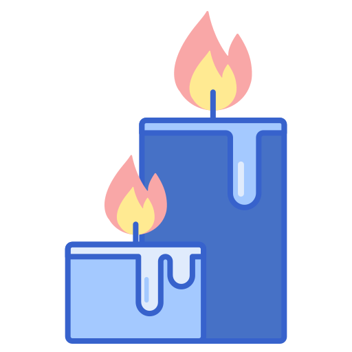 candele Flaticons Lineal Color icona