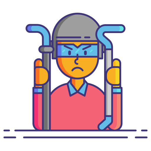 Man Flaticons Lineal Color icon