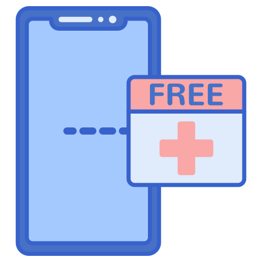 Medical app Flaticons Lineal Color icon
