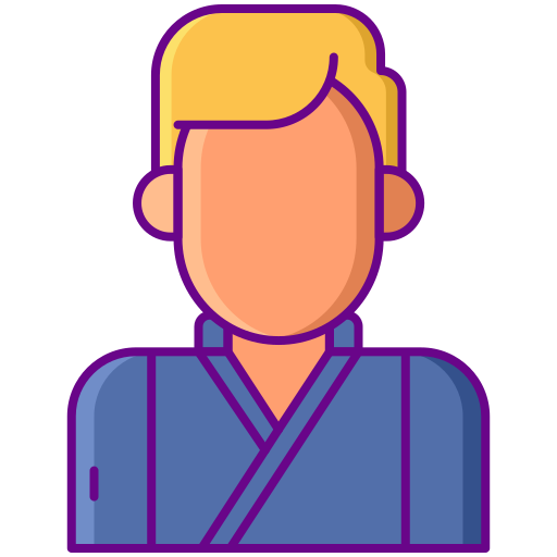 Jiu jitsu Flaticons Lineal Color icon