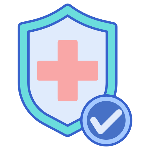 Health insurance Flaticons Lineal Color icon