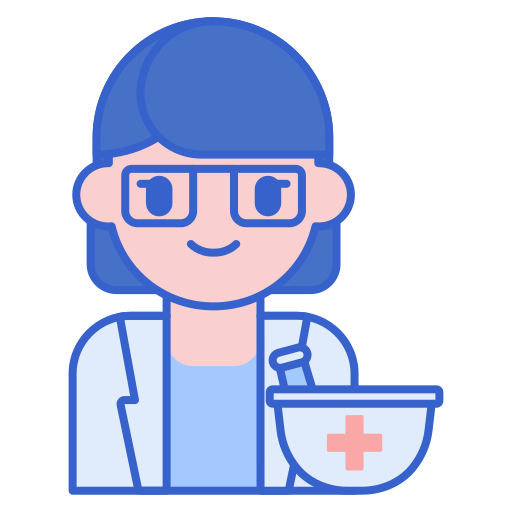 Pharmacist Flaticons Lineal Color icon