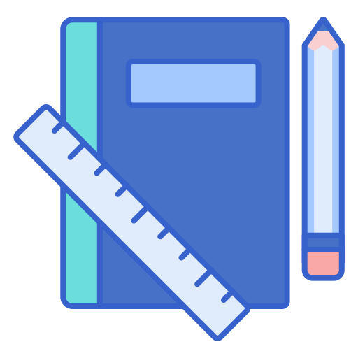 School supplies Flaticons Lineal Color icon