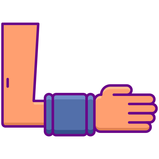 手の保護 Flaticons Lineal Color icon