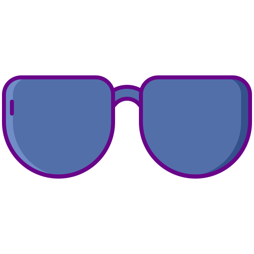 sonnenbrille Flaticons Lineal Color icon