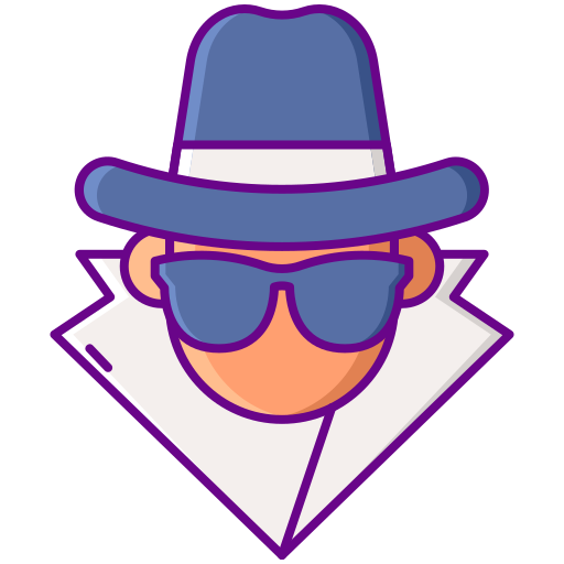 undercover Flaticons Lineal Color icon